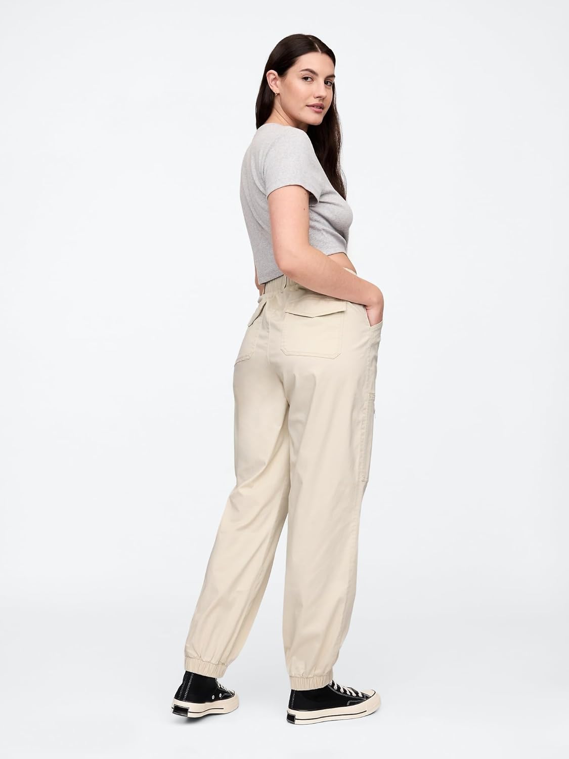 GAP Women's Downtown Cargo Jogger