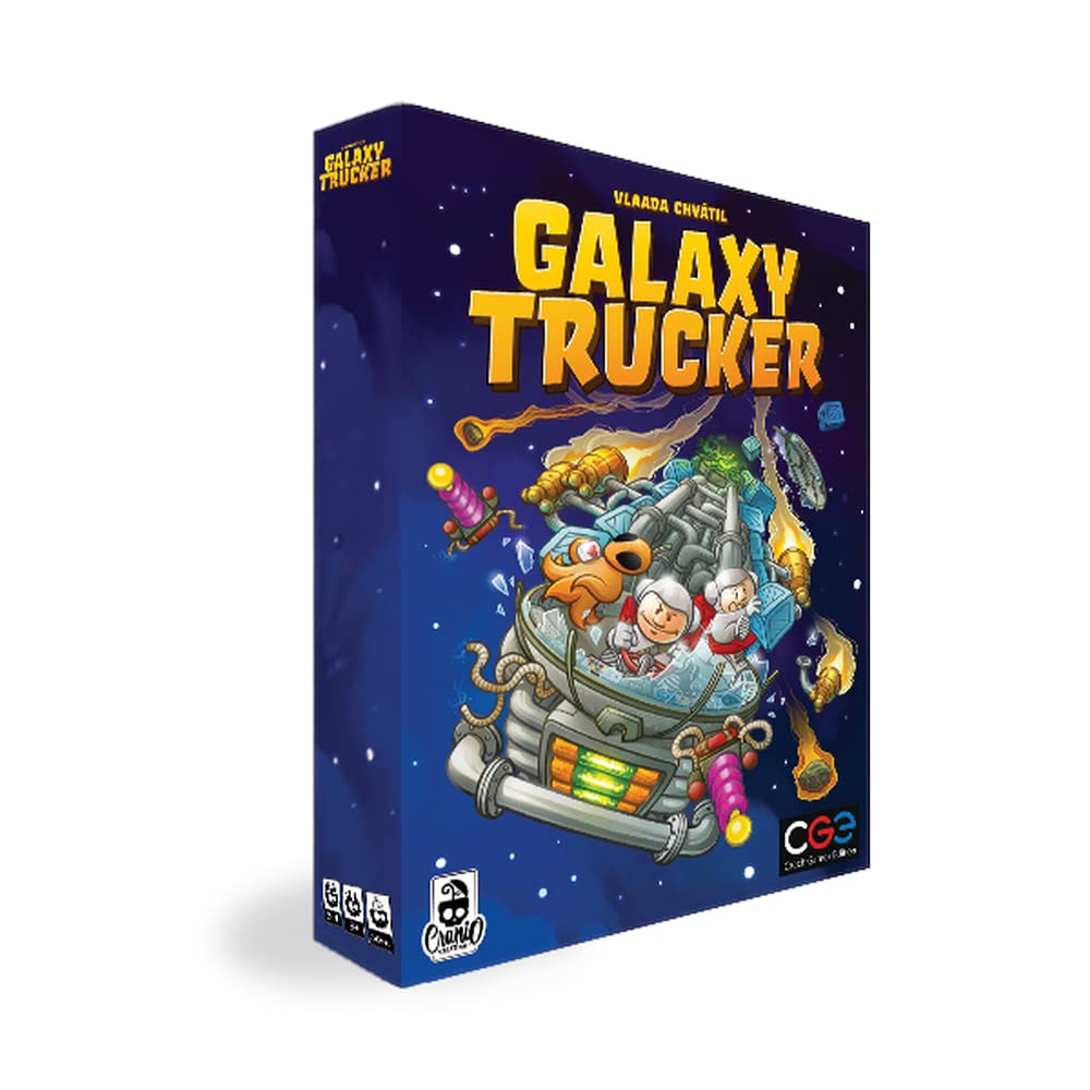 Cranio Creations - CC299, Galaxy Trucker Gioco da Tavolo in italiano, Blu