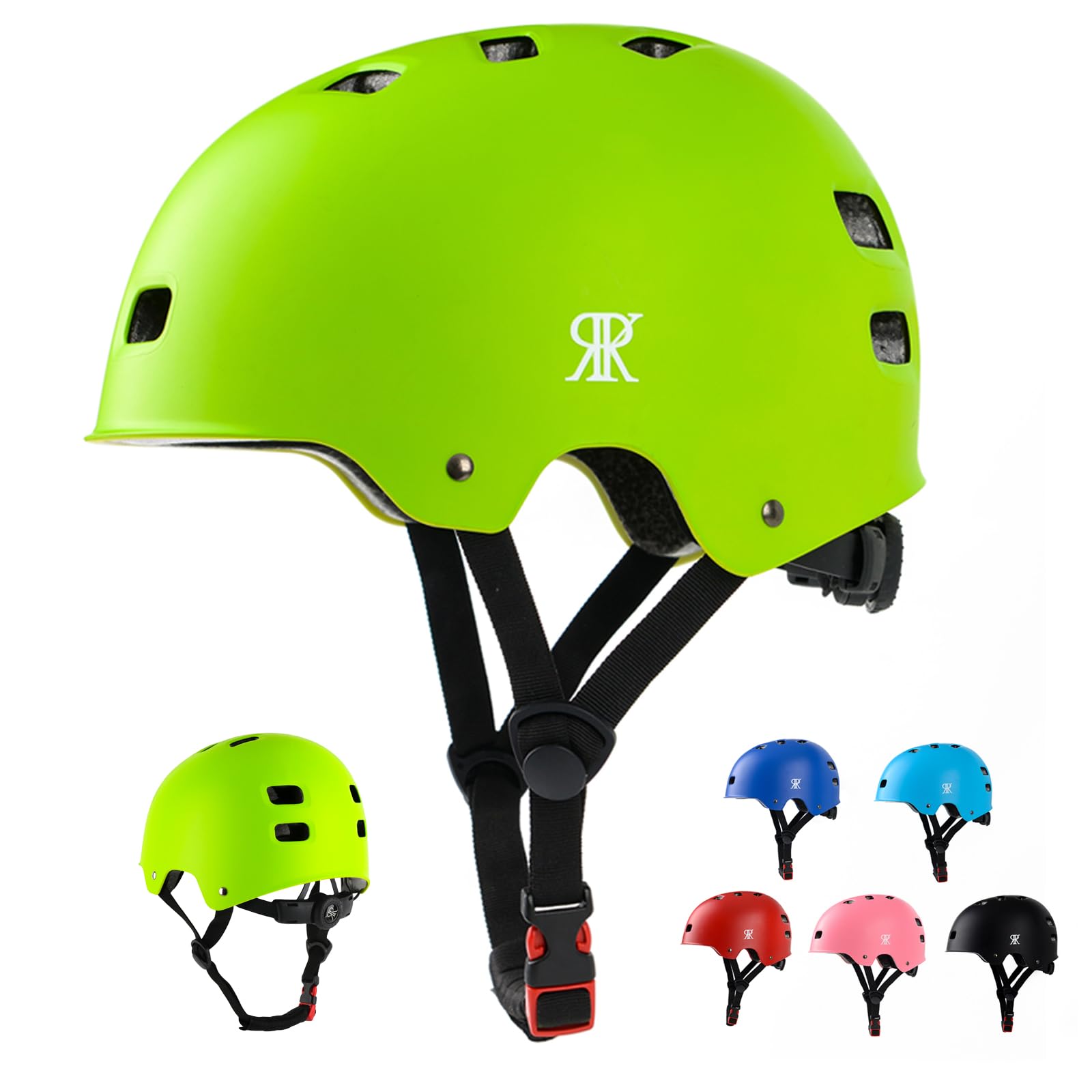 Youth Kids Bike Helmet Toddler Skateboard Bicycle Helmet for Age 3-5-8-10-12-14 Teen Boys Girls Adjustable and Multi-Sport for