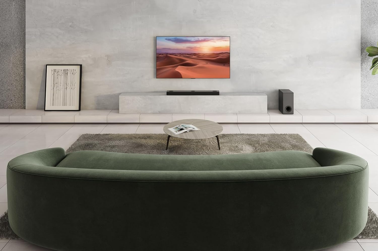 LG S80QY Soundbar TV 480W, Soundbar Dolby Atmos 3.1.3 Canali con Subwoofer Wireless, 3 canali up-firing, Sinergia con TV LG, DTS:X, IMAX Enhanced, Bluetooth, Wi-Fi, Spotify HiFi, HDMI in/out