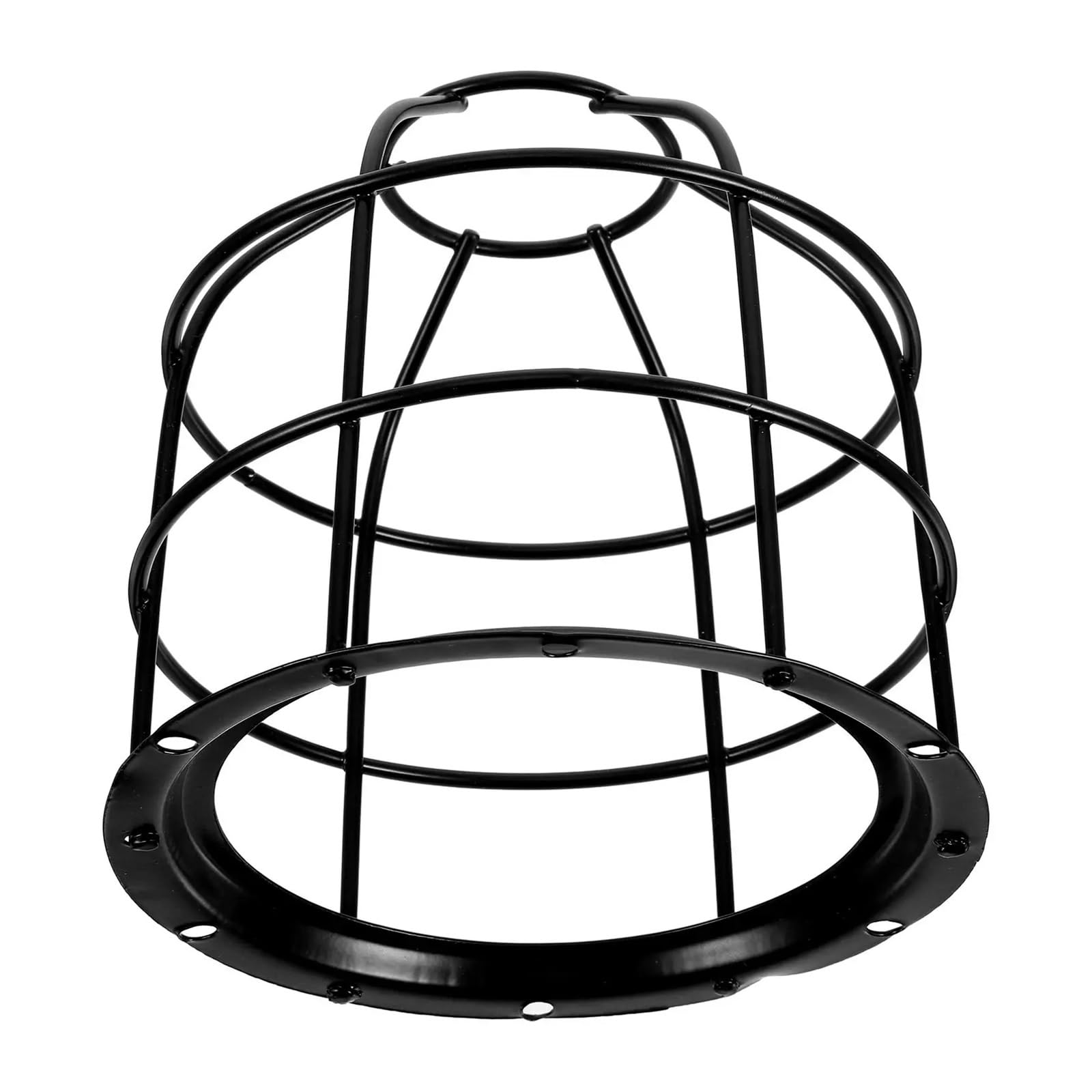 Lamp Shade Lampshade Black Iron Wire Mesh Guard for Workshop Lights Bulb Cages Collision Metal Cage