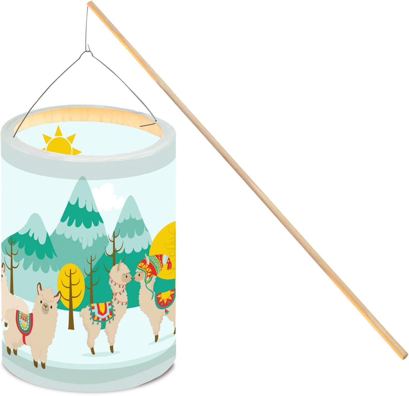 Ursus 7420000 Lanterns Craft Kit, lama, Approx. 20 x 6 cm