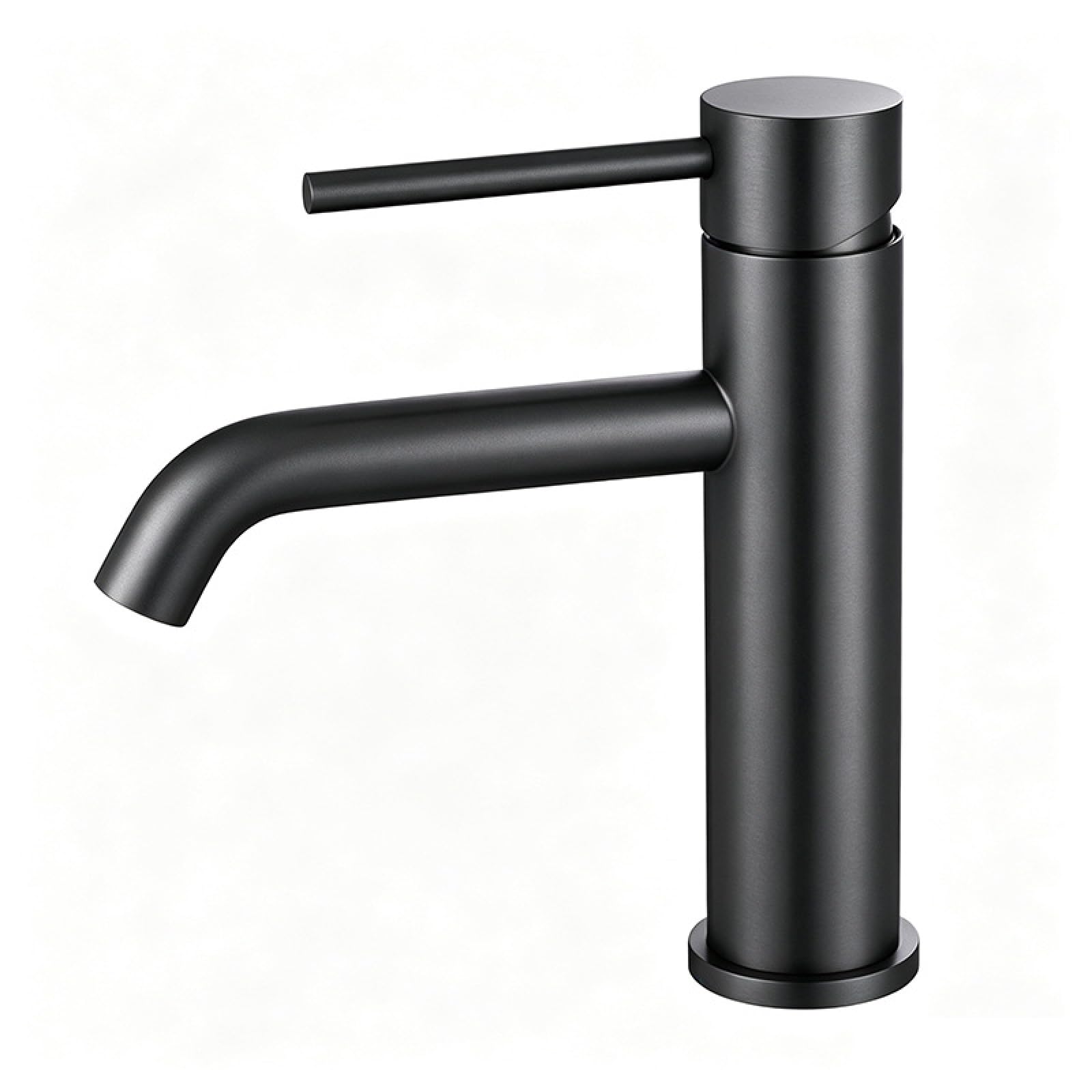 Fanjubei Gunpowder Gray Bathroom Washbasin Hot And Cold Water Faucet,