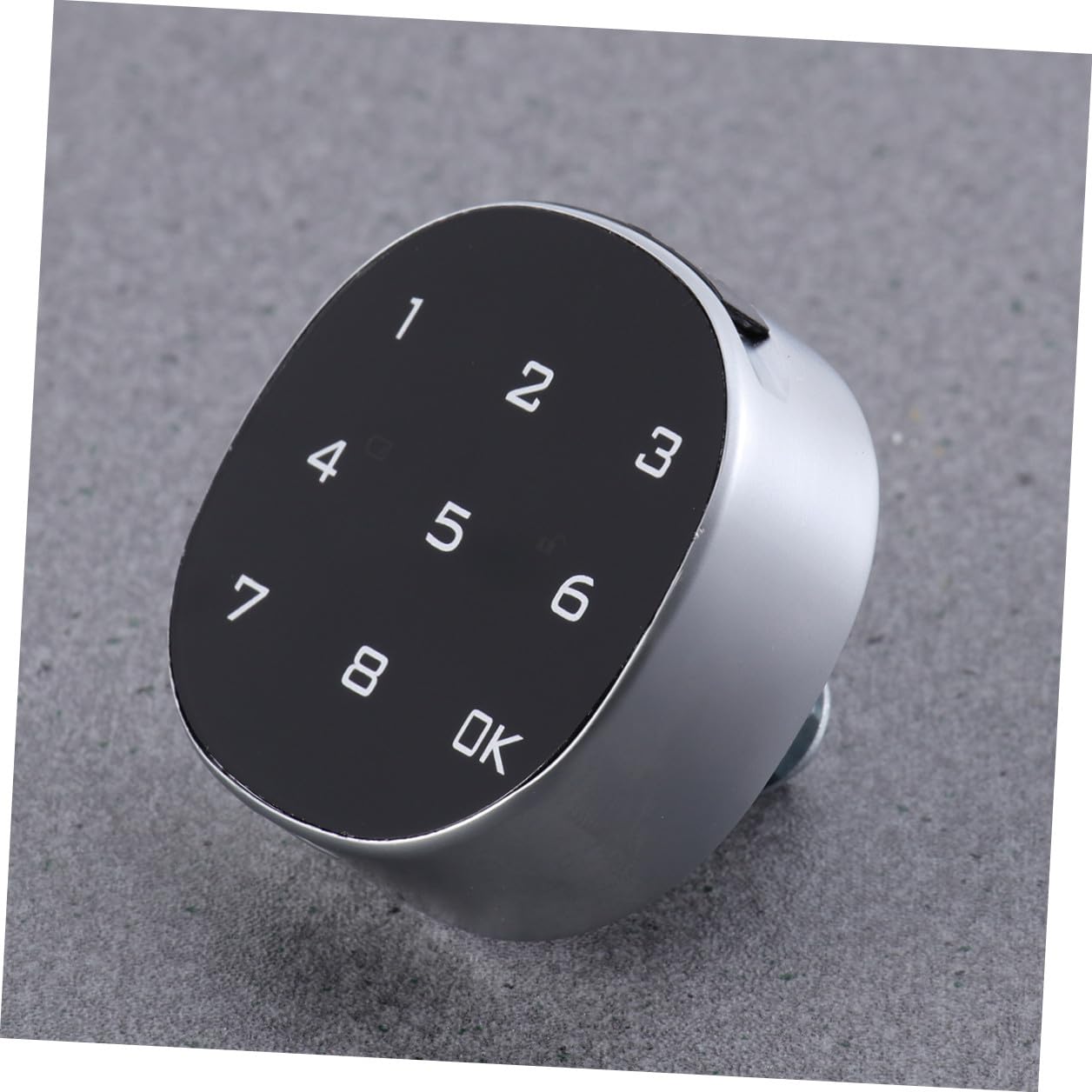 Elektronisches Schrankschloss mit Tastatur, Zinklegierung, Schwarz | Schlüsselloser Zugang, 4–15-stellige Kombination, für Koffer und Schublade