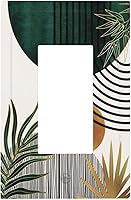 Vista 24 de Placa de pared de doble palanca de 2 cuadrillas con diamantes brillantes con diamantes, bonito ojo fucsia, placa frontal decorativa para dormitorio