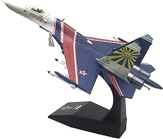 MOOKEENONE 1:72 Alloy Russian Su-27 Warrior Performance Aircraft Model Aircraft Model Simulation Aviation Science Exhibition Model