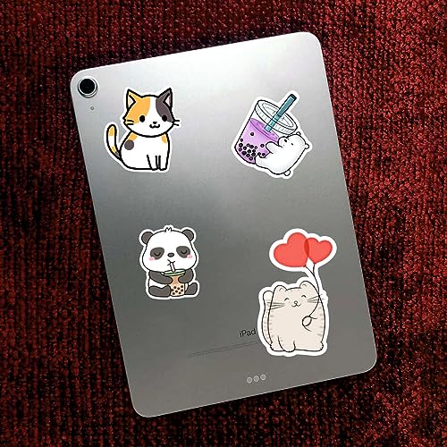 Image of Zesta Aesthetic Stickers for Laptop /Waterproof Anime Decal for Books /Vinyl Sticker for Fridge /Easy to Use Korean Car Sticker Kawaii Cute Stickers (Kawaii Cute Stickers)