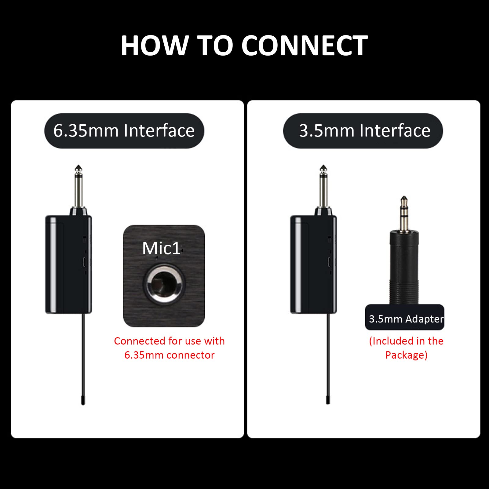 Yunseity Microfono Wireless, Microfono Dinamico Portatile per Karaoke con Schermo a LED, Microfonico Portatile con Ricevitore, per Casa, Feste, Canto, All'aperto(Oro)
