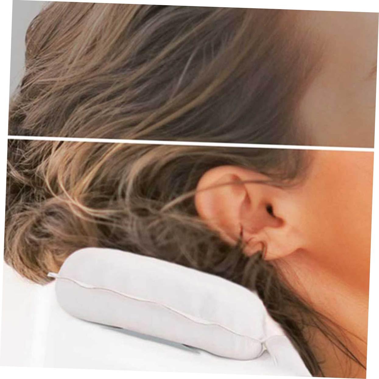 Cuscino Bagno in PU con Ventosa Supporto Cervicale Ergonomico per e Spa Traspirante e Durevole