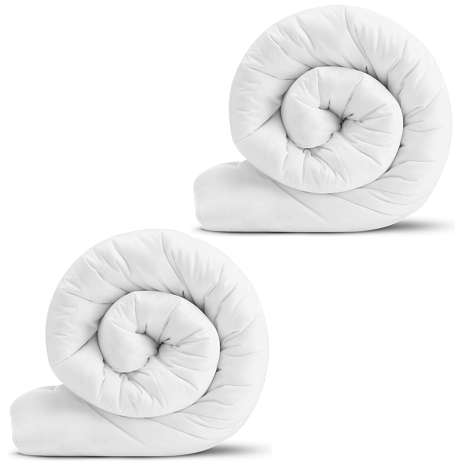 Hafaa 13.5 Tog Super King Duvet (2 Pack) Anti Allergy Superking Duvet Hollowfibre Filling Quilts Uk Made