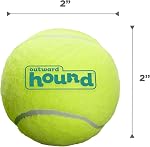 Outward Hound Squeaker Ballz – Squeaky Tennis Balls for Dogs Under 25 lbs, Interactive Dog Toy for Fetch & Training, Small (2"), 8‑Pack