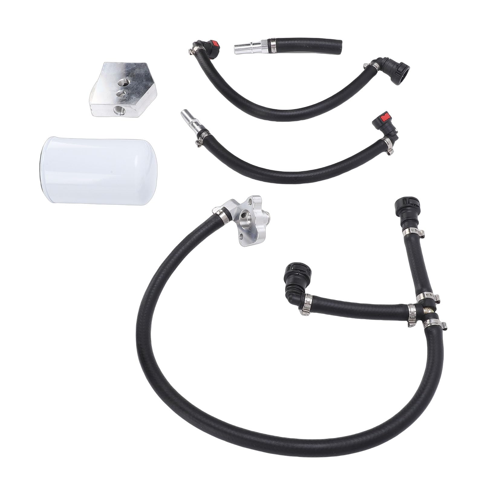 CP4 Kit Bypass Prevenzione Catastrofi Kit Bypass Protezione in Lega di Alluminio Ad Alte Prestazioni per Motore Powerstroke F450 Super Duty 2011 2025 6.7L