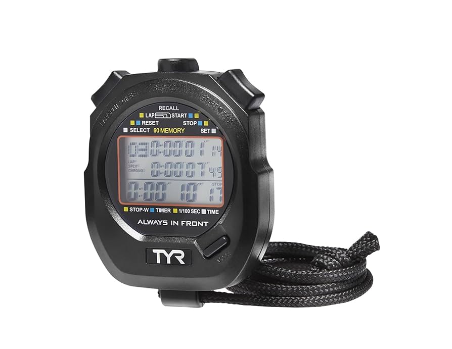 Amazon | TYR Z-200 ストップウォッチ ブラック NA | TYR