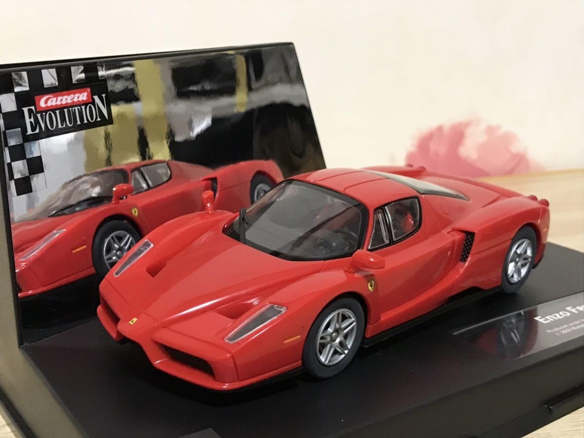 Carrera カレラ 1/32 エヴォリューション フェラーリレーサーズ Amazon | 1/32 エンツォ フェラーリ スロットカー カレラ