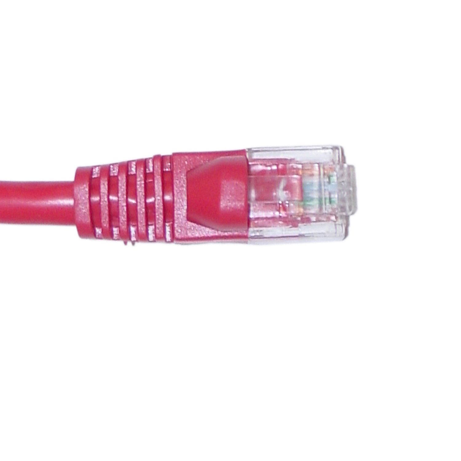 Edragon 100 'CAT5e Red cavo Ethernet incrociato, Snagless/Molded Boot, confezione da 1 (ED696399)