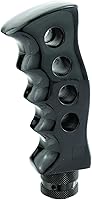 Abfer Handle Grip Shift Knob - Unique Black Resin Gear Shifter Replacement for Manual & Automatic Cars Trucks SUVs