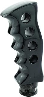 Abfer Handle Grip Shift Knob - Unique Black Resin Gear Shifter Replacement for Manual & Automatic Cars Trucks SUVs