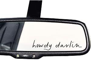 Howdy Darlin Decal: Express Joy & Positivity on the Road