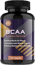 Vitaminhaat BCAA Xtreme Amino Acids (30 Servings) Pre - Workout 120 Capsules 200 Gram Pack Of 1