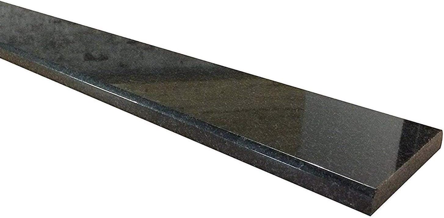 Absolute Black Italian Granite Threshold - Size 30 x 4 inch - Polished