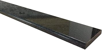 Absolute Black Italian Granite Threshold - Size 36 x 4 inch - Polished