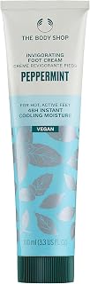 The Body Shop Peppermint Intensive Cooling Foot Rescue Cream, 100ml - Rehydrates dry heels & combat odour Price In India