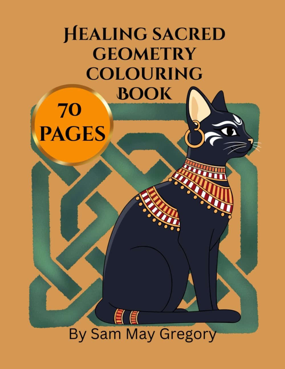 Healing Sacred Geometry Colouring in Book: 70 pages of sacred geometry patterns for hours of therapeutic colouring in. Suitable for adults and children