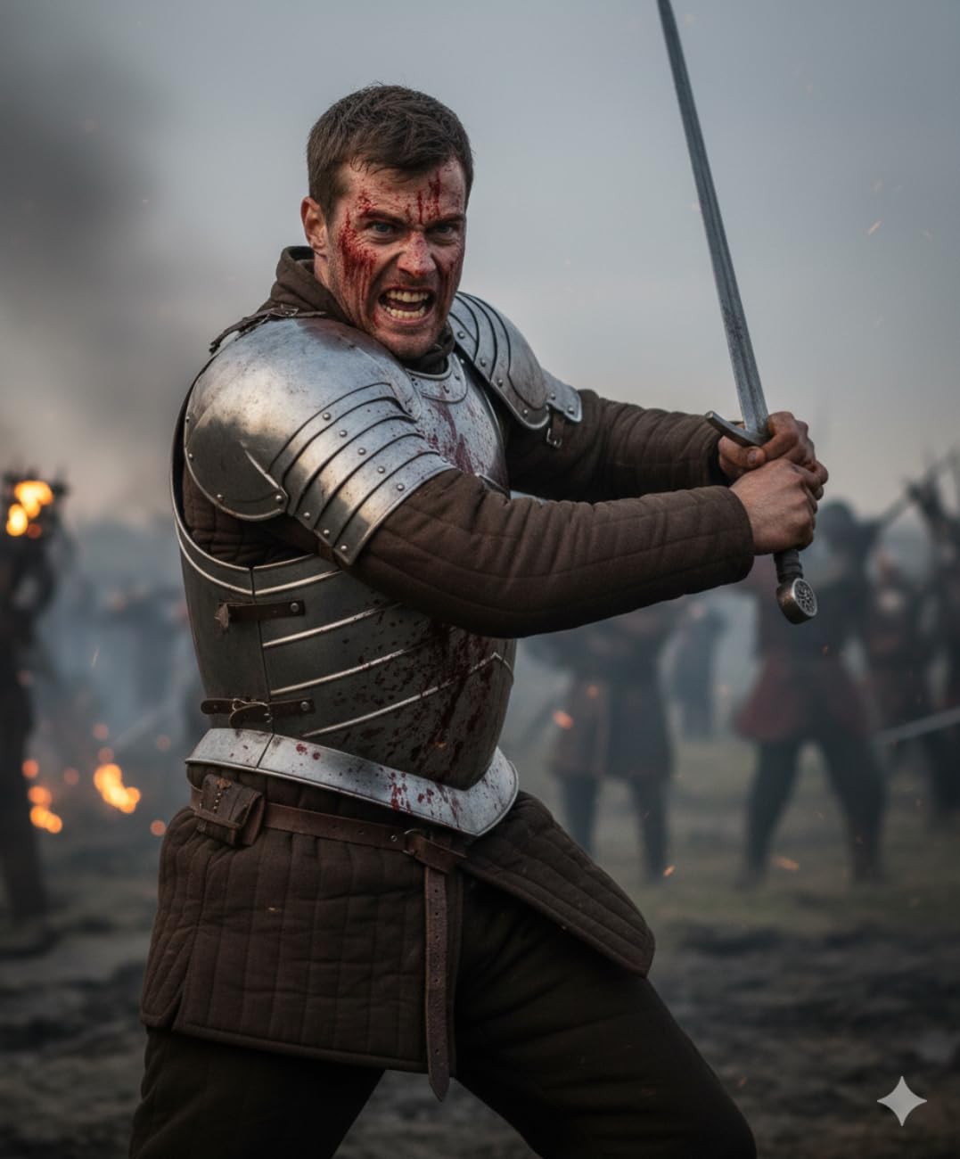 Acciaio corazza – medievale – Wearable costume Armour