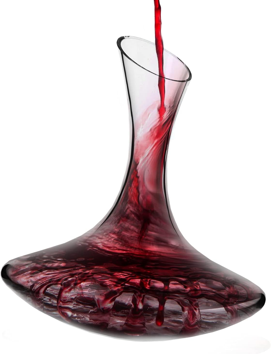 Le Chateau Large Elegant Red Wine Decanter Hand Blown