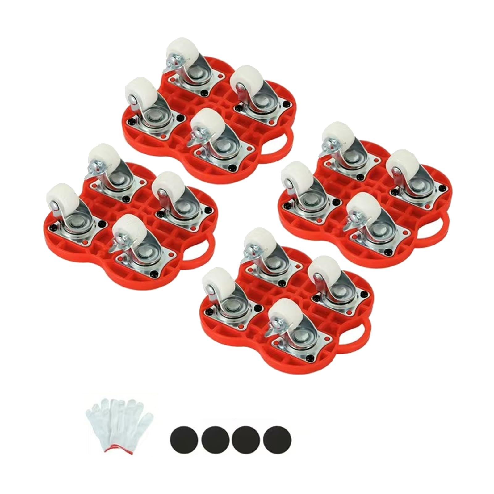 Furniture Mover Set Portable Furniture Mover Tool Labor Saving Transport Lifter Heavy Stuff Moving Wheel Roller Ergonomic Heavy Object Moving Equipment