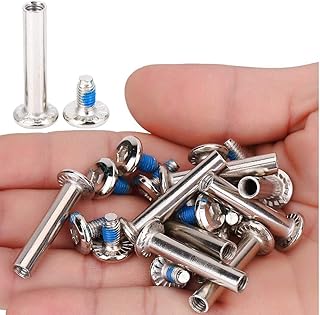 VGEBY1 10pcs Skating Schrauben, Inline Skate Rad Schraube Eisen Ersatz Skate Radachse