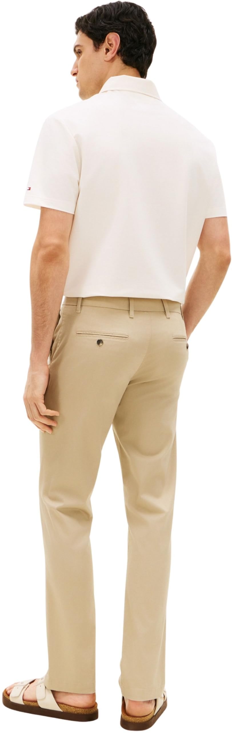 Tommy Hilfiger Herren Hose Chino Printed Structure Stretch