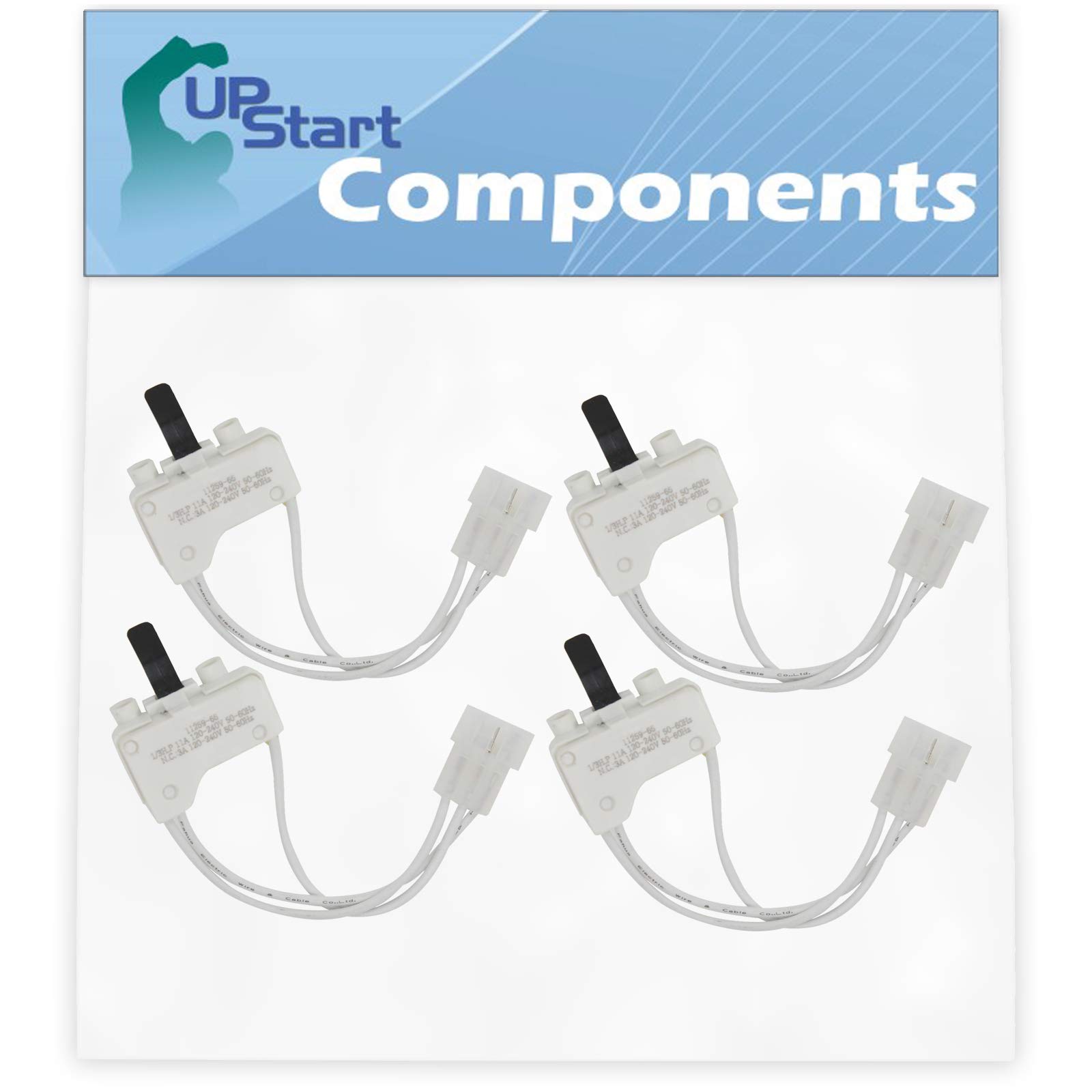 Amazon.com: 4-Pack 3406107 Dryer Door Switch Replacement for