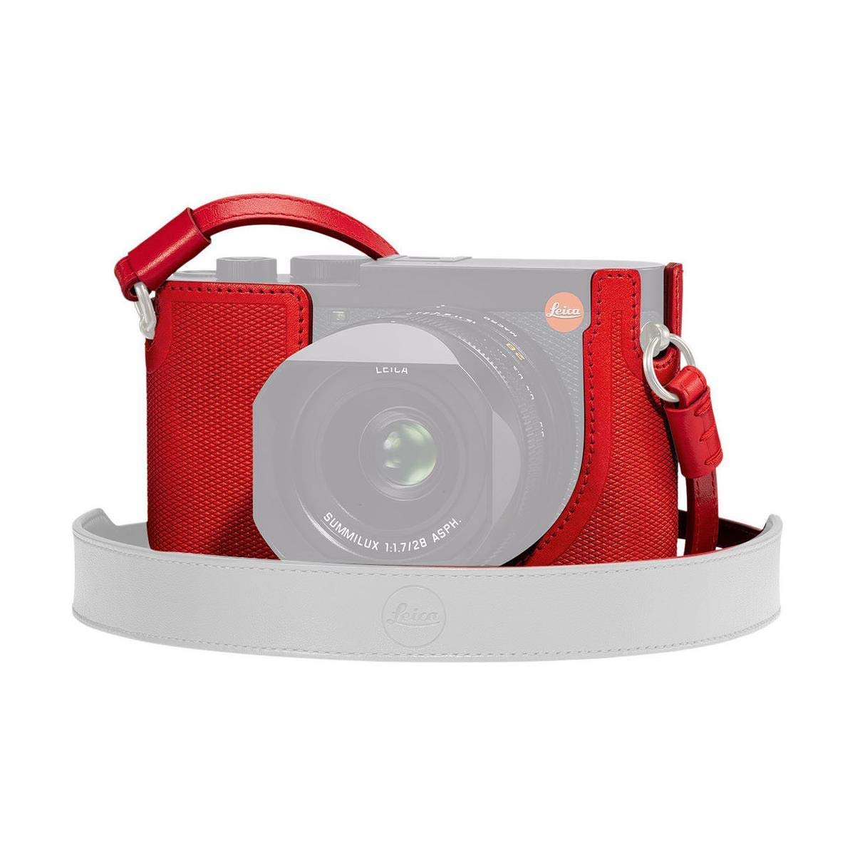Amazon | ライカ Q2 キャリーストラップ (レッド) | Leica | カメラ