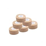 Self Adherent Wrap Tape Medical Cohesive Bandages Flexible Stretch Athletic Strong Elastic First Aid Tape for Sports Sprain Swelling and Soreness on Wrist and Ankle 6 Pack 1Inch X 5Yards(Beige)