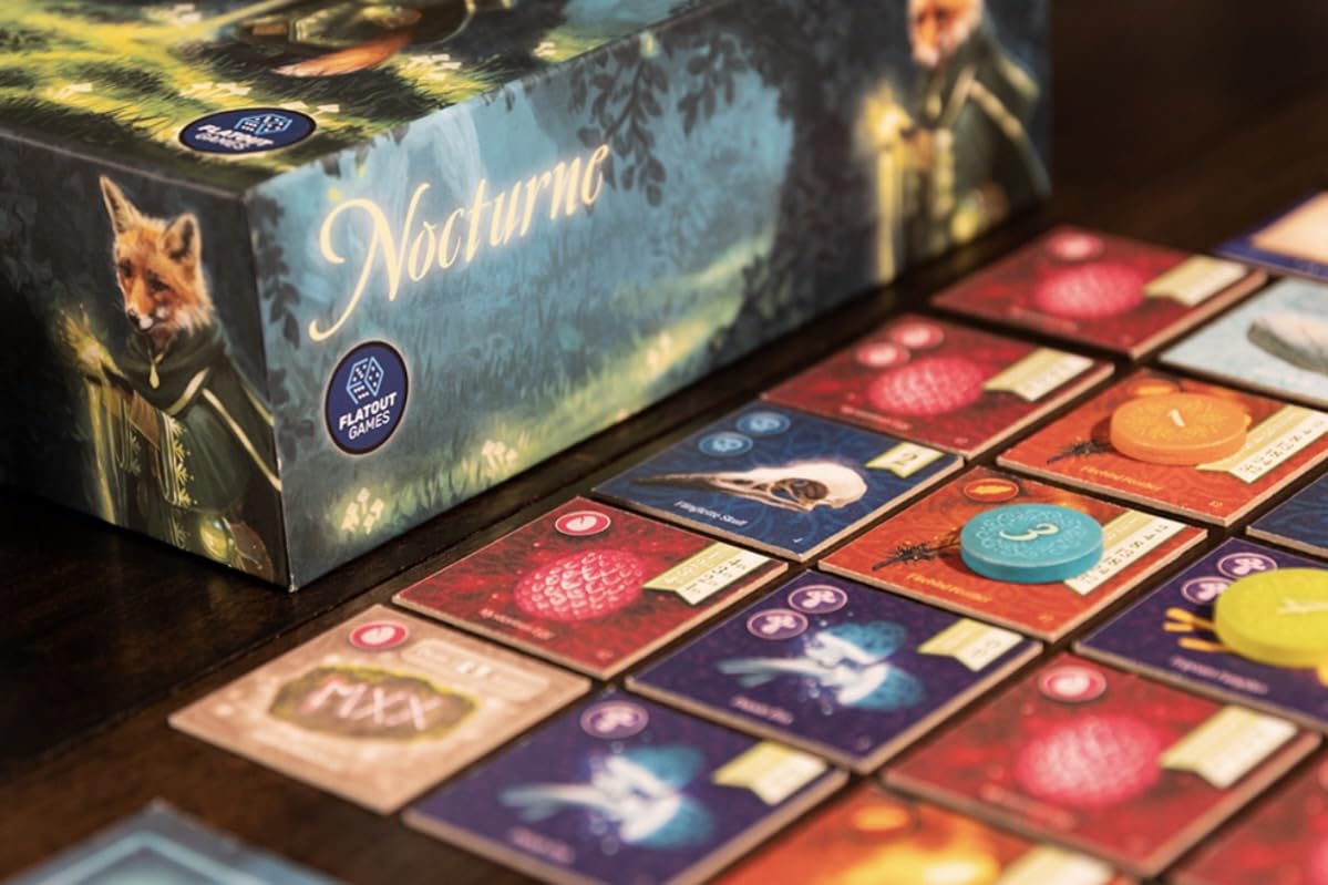 NOCTURNE Gioco da Tavolo, in Italiano, Little Rocket Games