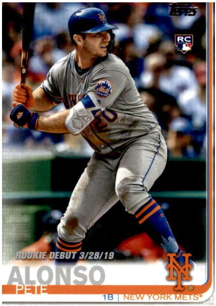 2019 Topps Update #US198 Pete Alonso New York Mets Rookie Debut Baseball Card