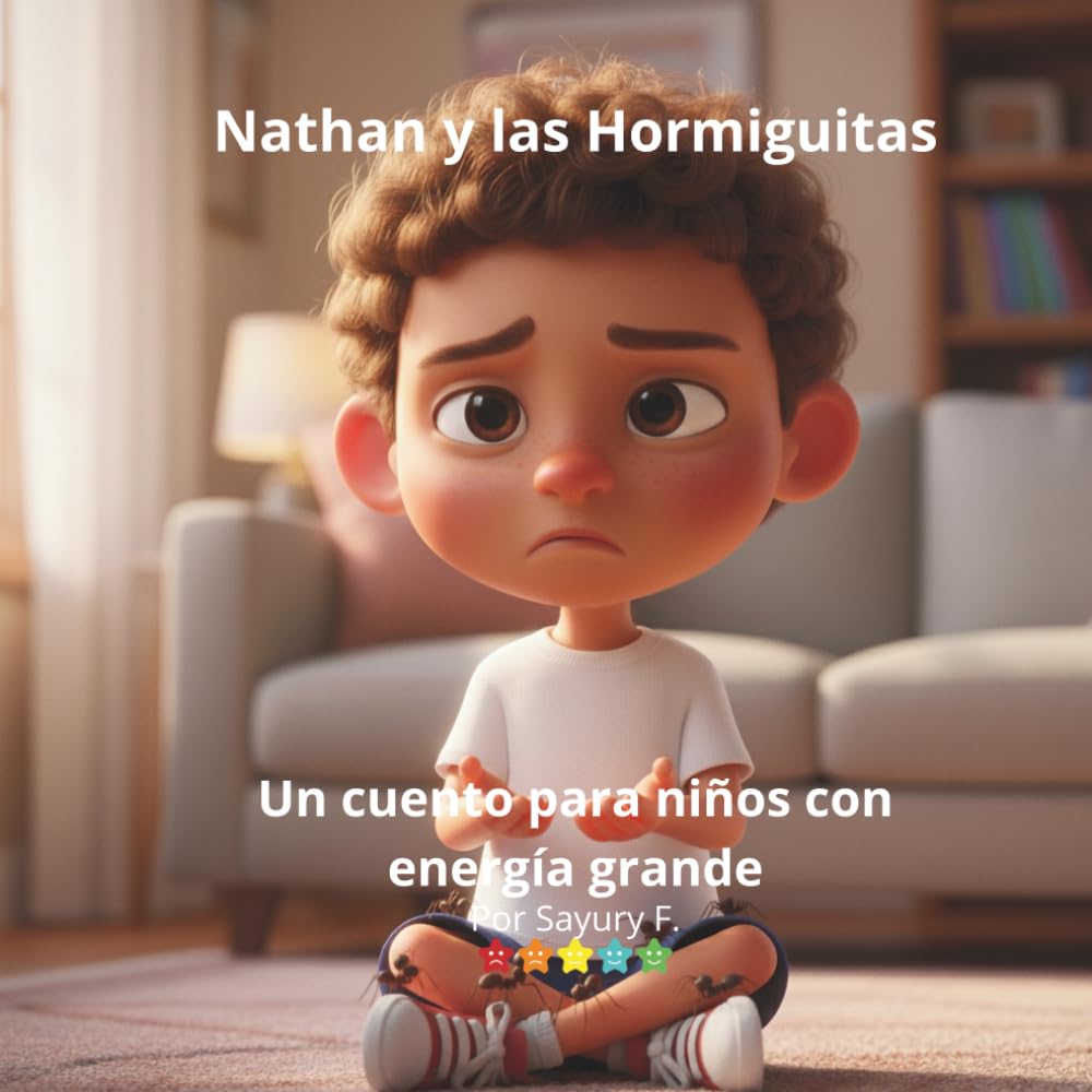 Nathan y las Hormiguitas: Un cuento para niños con energía grande (Nathan y sus emociones)