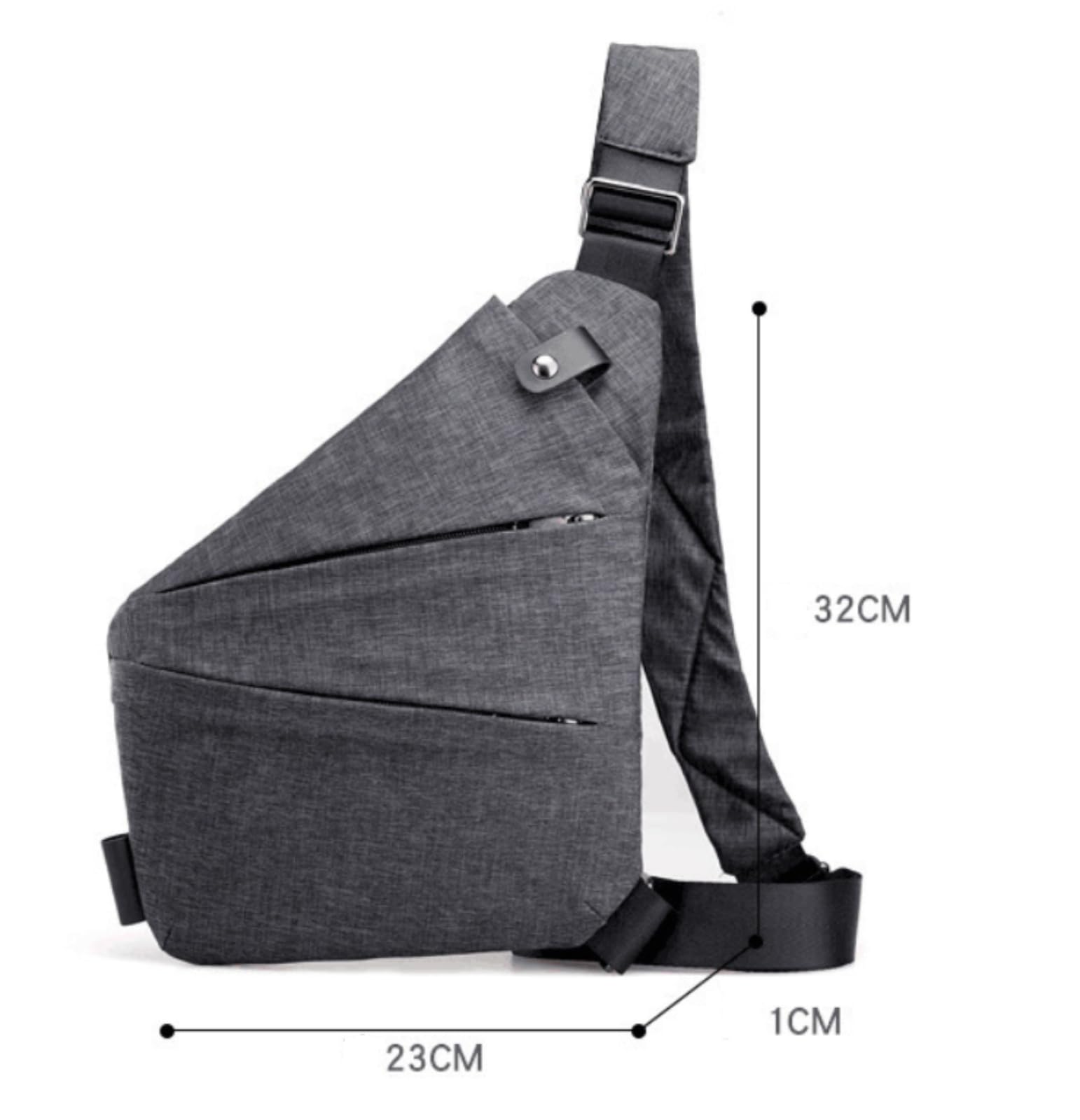 Sacs à bandoulière antivol en Nylon pour Homme Femme Voyage Cyclisme Randonnée