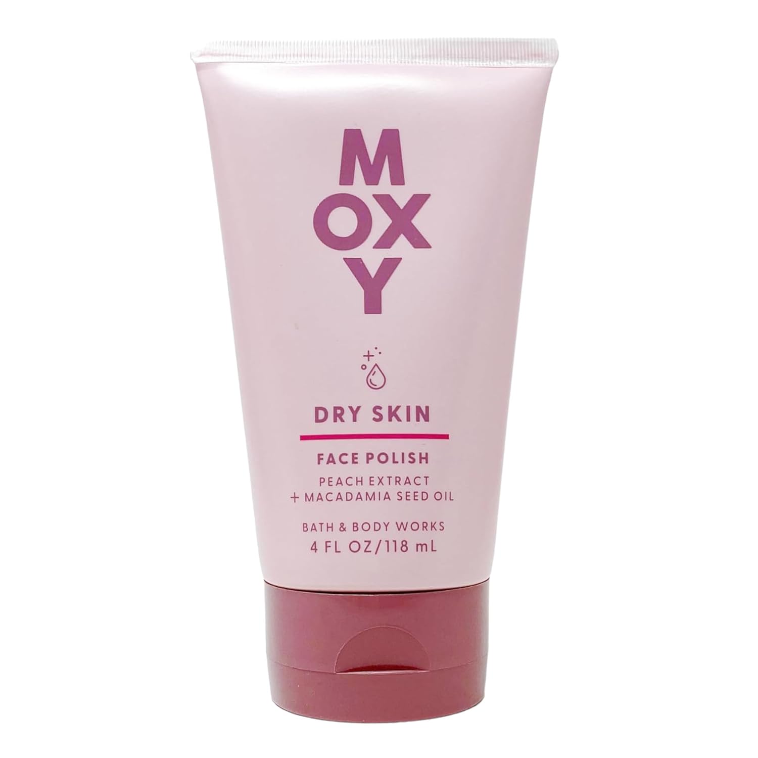 Bath & Body Works Moxy Face Scrub for All Skin Types Face Polish Exfoliating Facial Cleanser (Dry Skin)