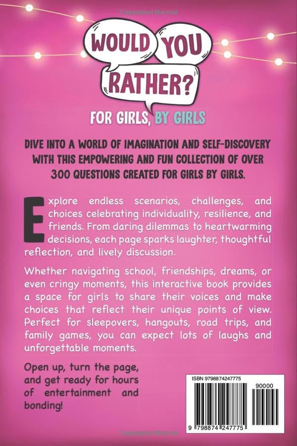 Would You Rather For Girls, By Girls: 300+ Fun, Kid Approved Questions For Lots Of Laughs (Would You Rather and More Fun For Kids, By Kids) - Image 2