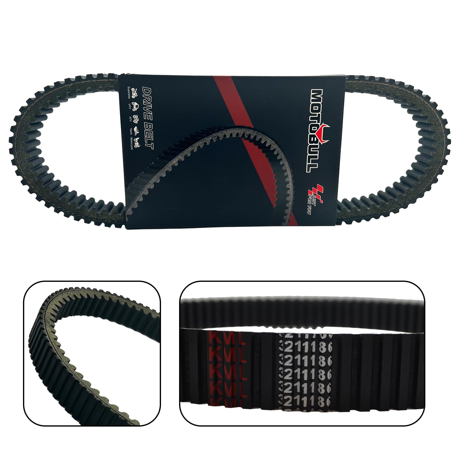 CVT Drive Belt 3211186 Compatible with Polaris Ranger XP 1000 /Crew XP 1000 2018-2025 RZR XP/4 1000 2024-2025 PRO XD RZR RS1 RZR XP 4 3211202