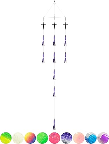 BLUEWING Barra esparcidora de pesca de 18 pulgadas36 pulgadas con calamares de bulbo de 6 pulgadas9 pulgadas, pájaros de arrastre de 5.28 pulgadas y