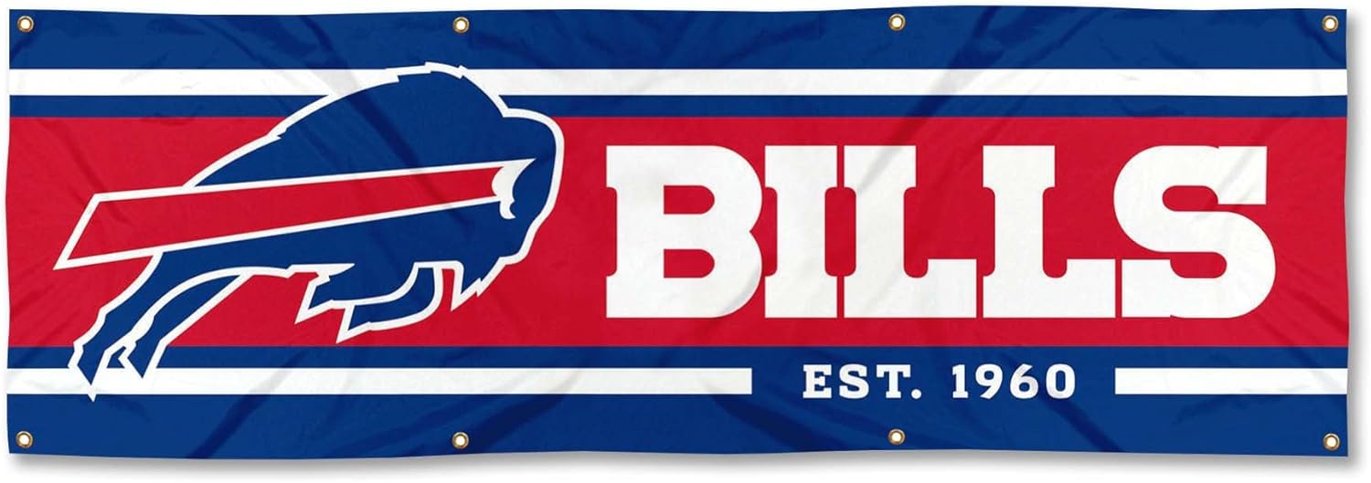 Buffalo Bills Large 2x6 Foot Banner