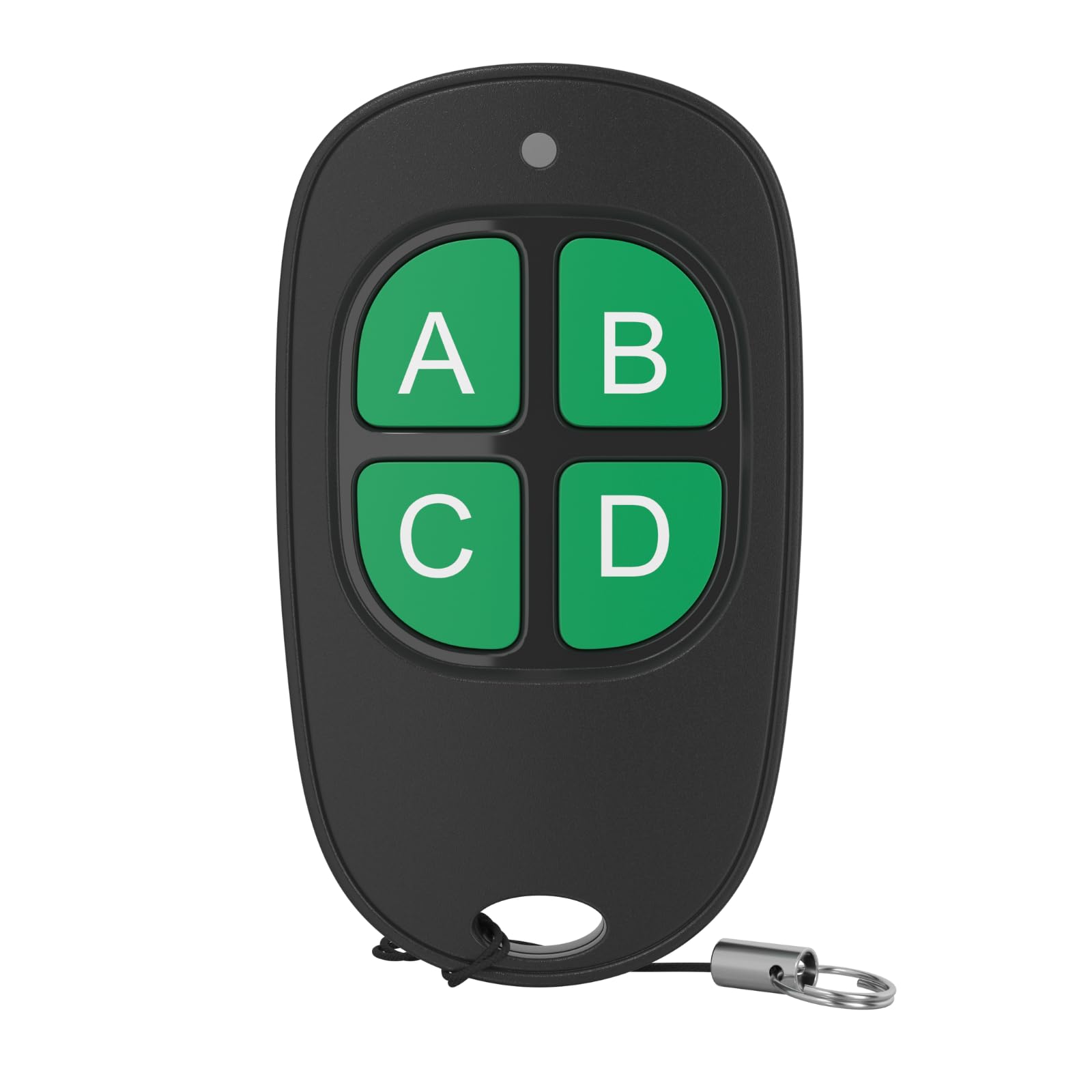Superior Electronics KEY - Universal four channel remote control - Frequency 433.92 MHz fixed code, black