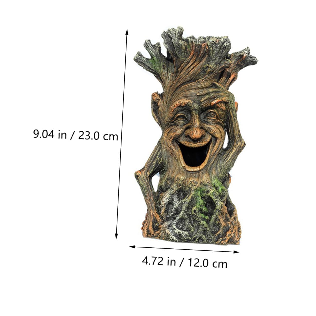 Toyvian 2 Pezzi Decorazione Paesaggistica per Acquari Decorazioni per Tronchi D'acquario Arredamento Piante Tronco Acquario con Acquario Decorazioni per Acquari Resina