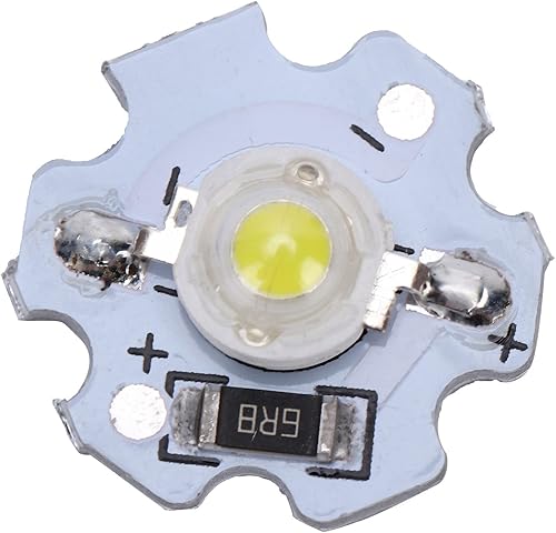 Miniatura 9 de 25 chips de lámpara LED, cuentas de lámpara LED de 1 W y 5 V, cuentas de luz de 200 lm de brillo, chips LED de alta potencia con placa de aluminio