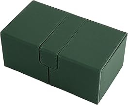 armazenamento para titulares jogos cartas - Caixa cartão baralho couro | Estojo baralho para coleta cartões magnéticos com mais 200 cartas baralho para Adapero