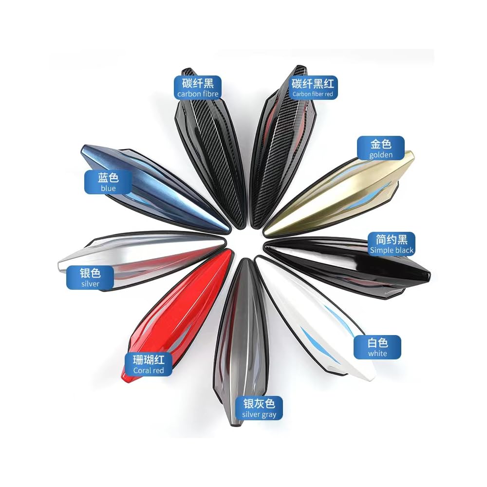 per Chrysler per 300/300C Antenne per Segnale Auto, Impermeabili e a Bassa Resistenza al Vento, Copertura per Antenna da Tetto