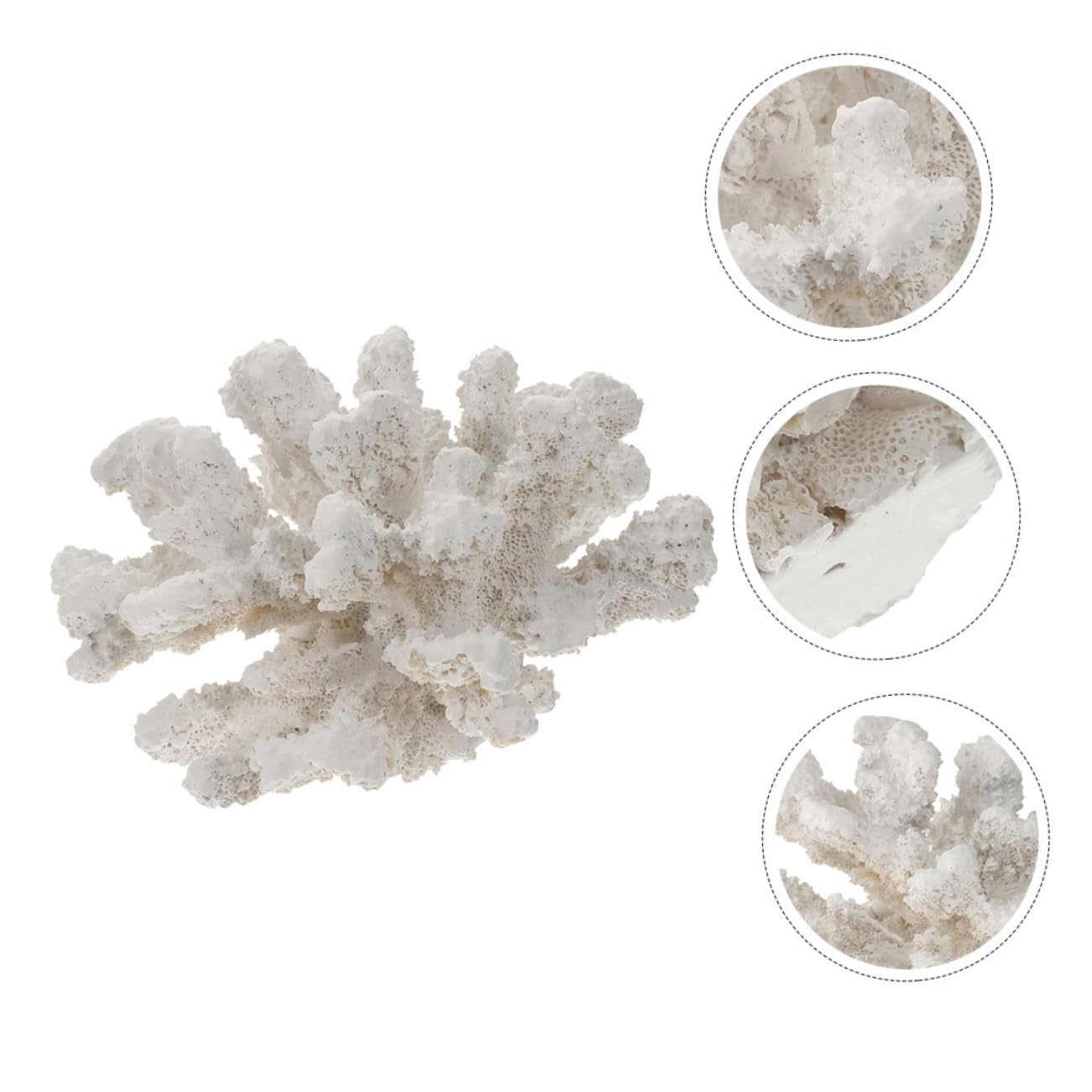 Toyvian Décoration Aquarium Corail Artificiel Faux Corail Résine Ornement Accessoire pour Aquarium Décoration Créative